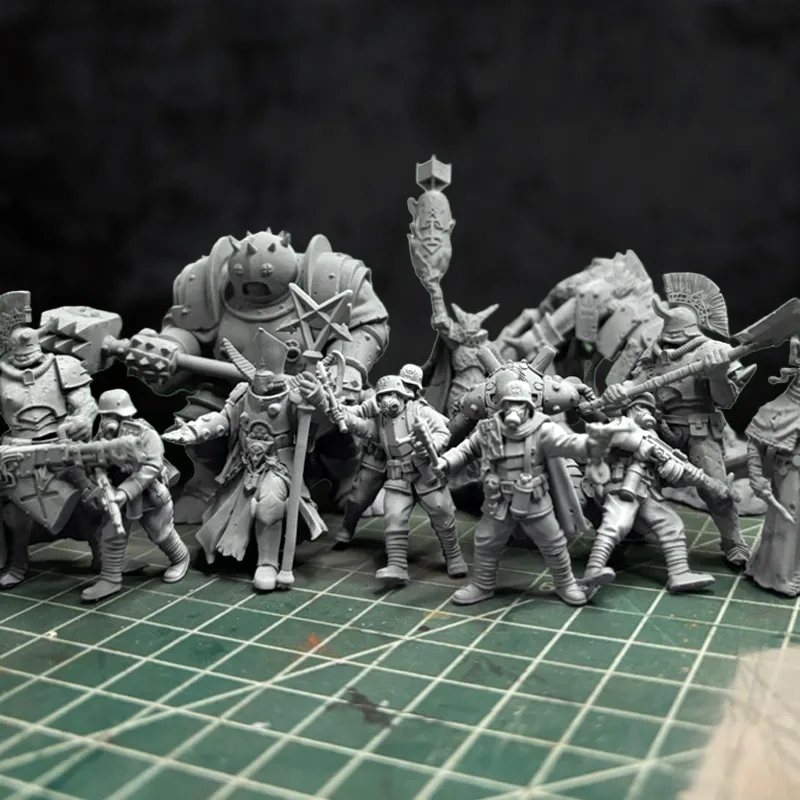 3D baskı ile üretilmiş özel warband — örnek sevkiyat
